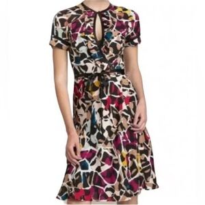 Diane Von Furstenberg Silk Chiquita Wrap Dress - Size 6